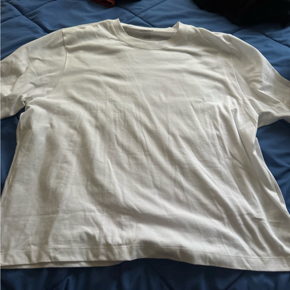 American Eagle Outfitters White Short Sleeve Tee